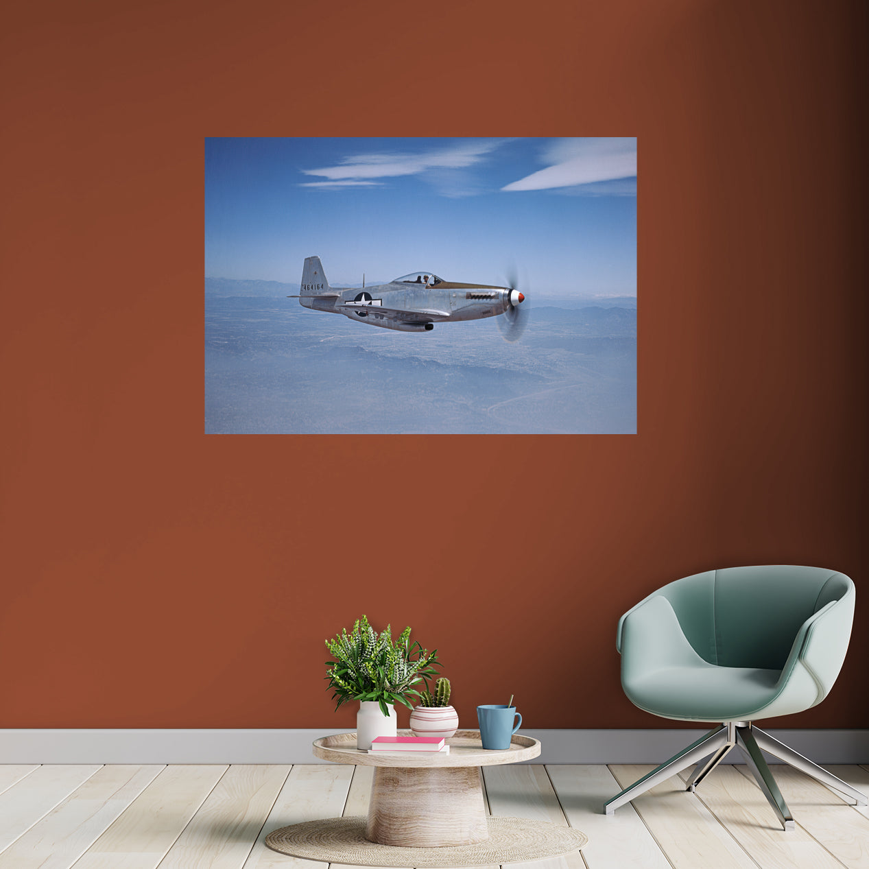 Boeing: Boeing 84-154c Poster - Officially Licensed Boeing Removable Adhesive Decal
