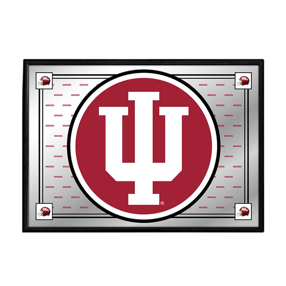 Indiana Hoosiers: Framed Mirrored Wall Sign - The Fan-Brand