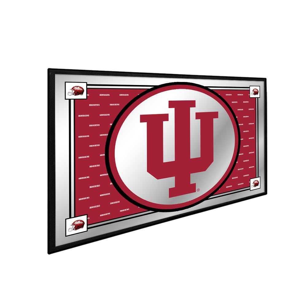 Indiana Hoosiers: Framed Mirrored Wall Sign - The Fan-Brand