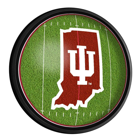 Indiana Hoosiers: On the 50 - Slimline Lighted Wall Sign - The Fan-Brand