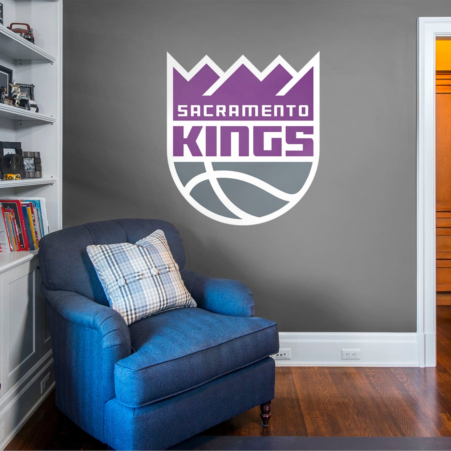 Sacramento Kings: Logo - Officially Licensed NBA Removable Wall Decal
