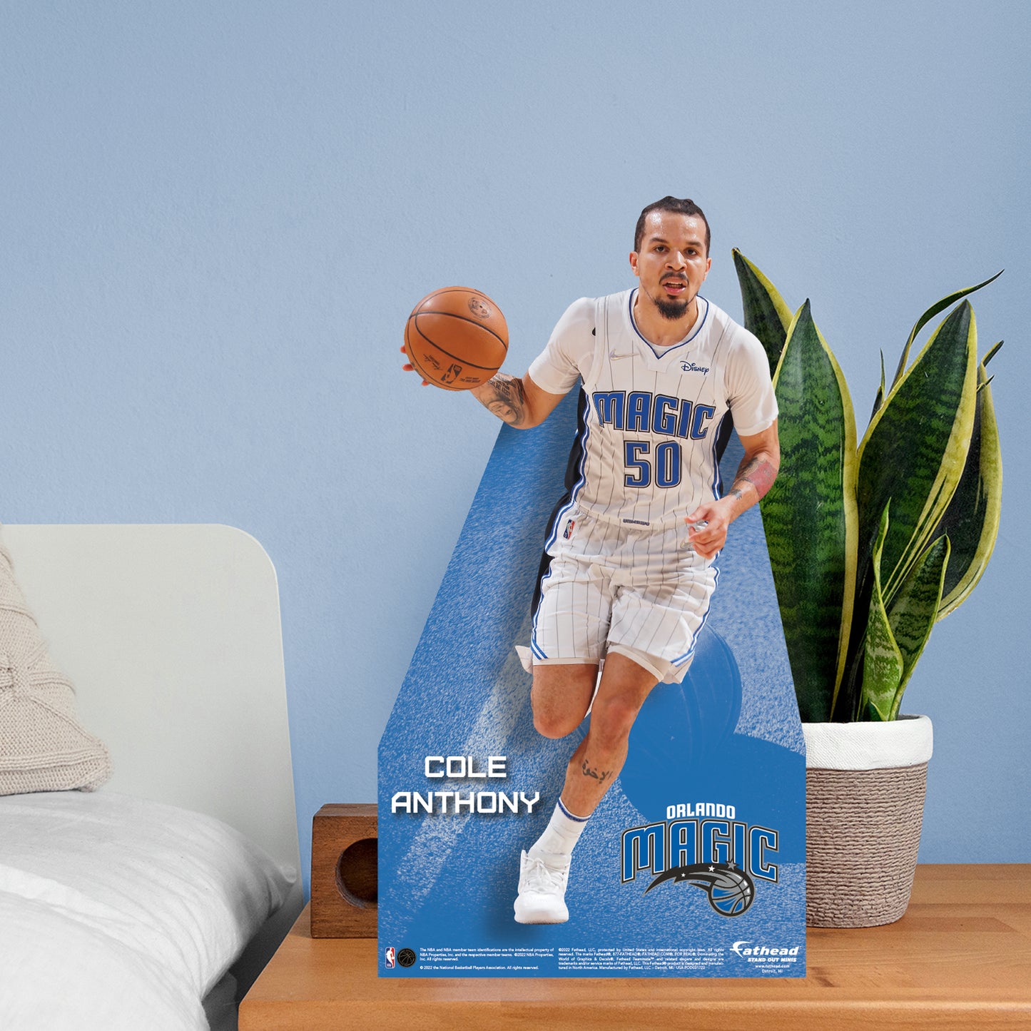 Orlando Magic: Cole Anthony Mini Cardstock Cutout - Officially Licensed NBA Stand Out