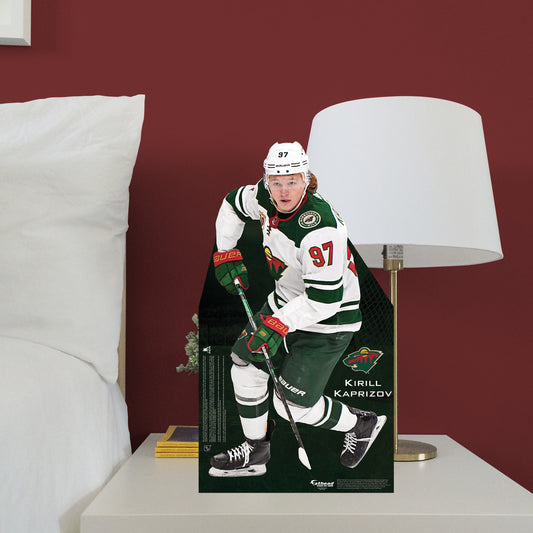 Minnesota Wild: Kirill Kaprizov 2021  Mini   Cardstock Cutout  - Officially Licensed NHL    Stand Out