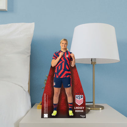 Lindsey Horan 2022  Mini   Cardstock Cutout  - Officially Licensed USWNT    Stand Out