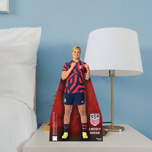 Lindsey Horan Mini Cardstock Cutout - Officially Licensed USWNT Stand Out