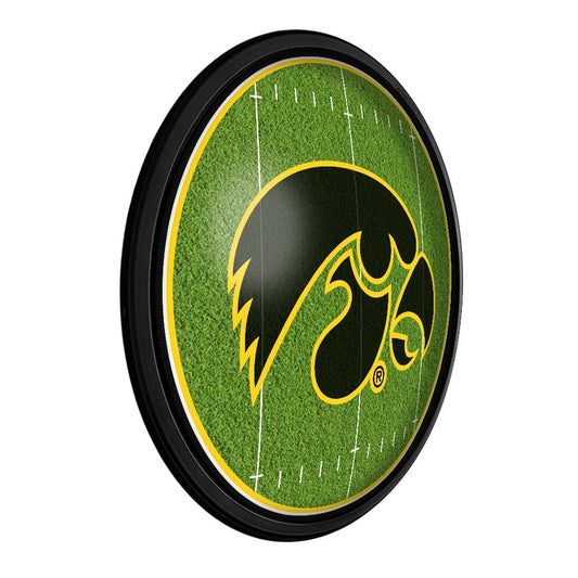 Iowa Hawkeyes: On the 50 - Slimline Lighted Wall Sign - The Fan-Brand