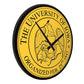 Iowa Hawkeyes: University Seal - Modern Disc Wall Clock - The Fan-Brand