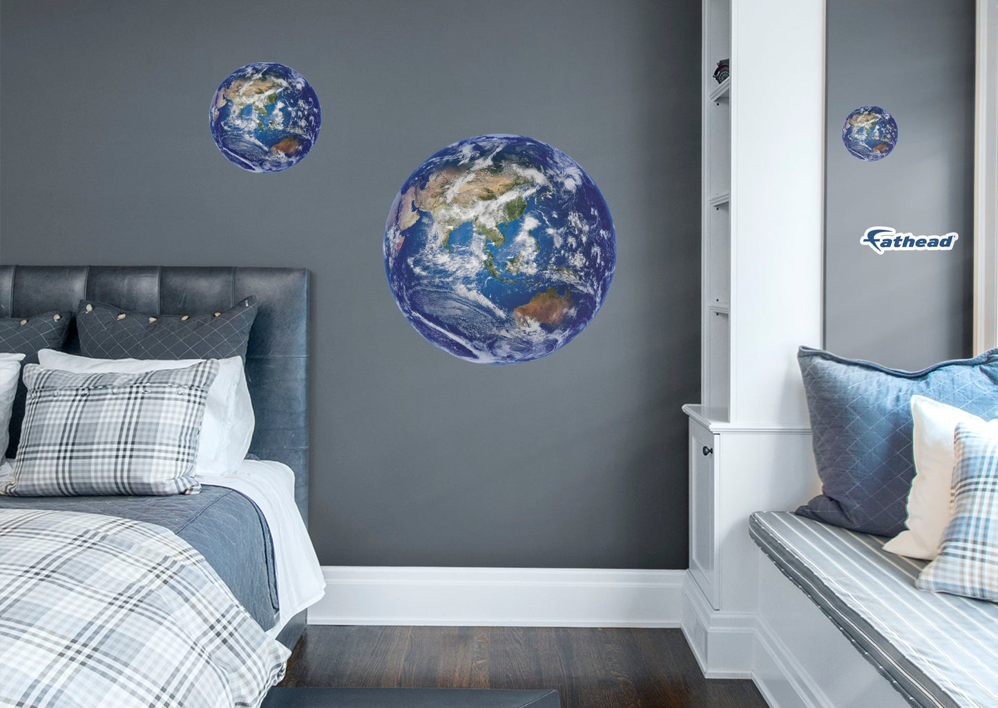 Planets: Earth RealBig - Removable Adhesive Decal