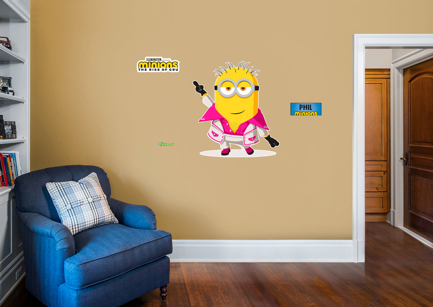 Minions:          - Officially Licensed NBC Universal Removable     Adhesive Decal