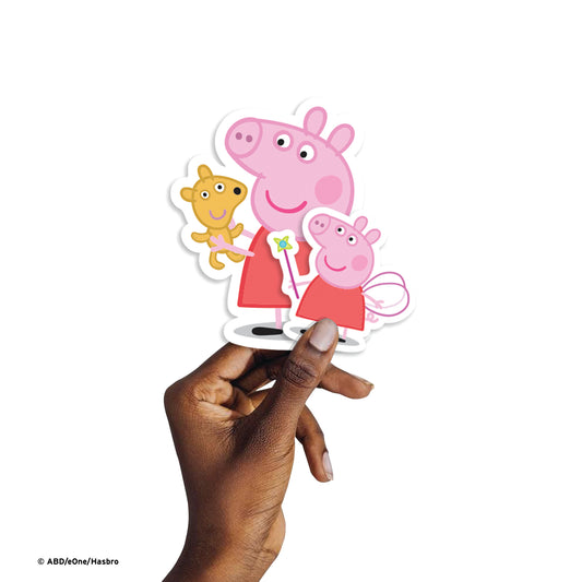 Peppa Pig: Peppa Minis        - Officially Licensed Hasbro Removable     Adhesive Decal
