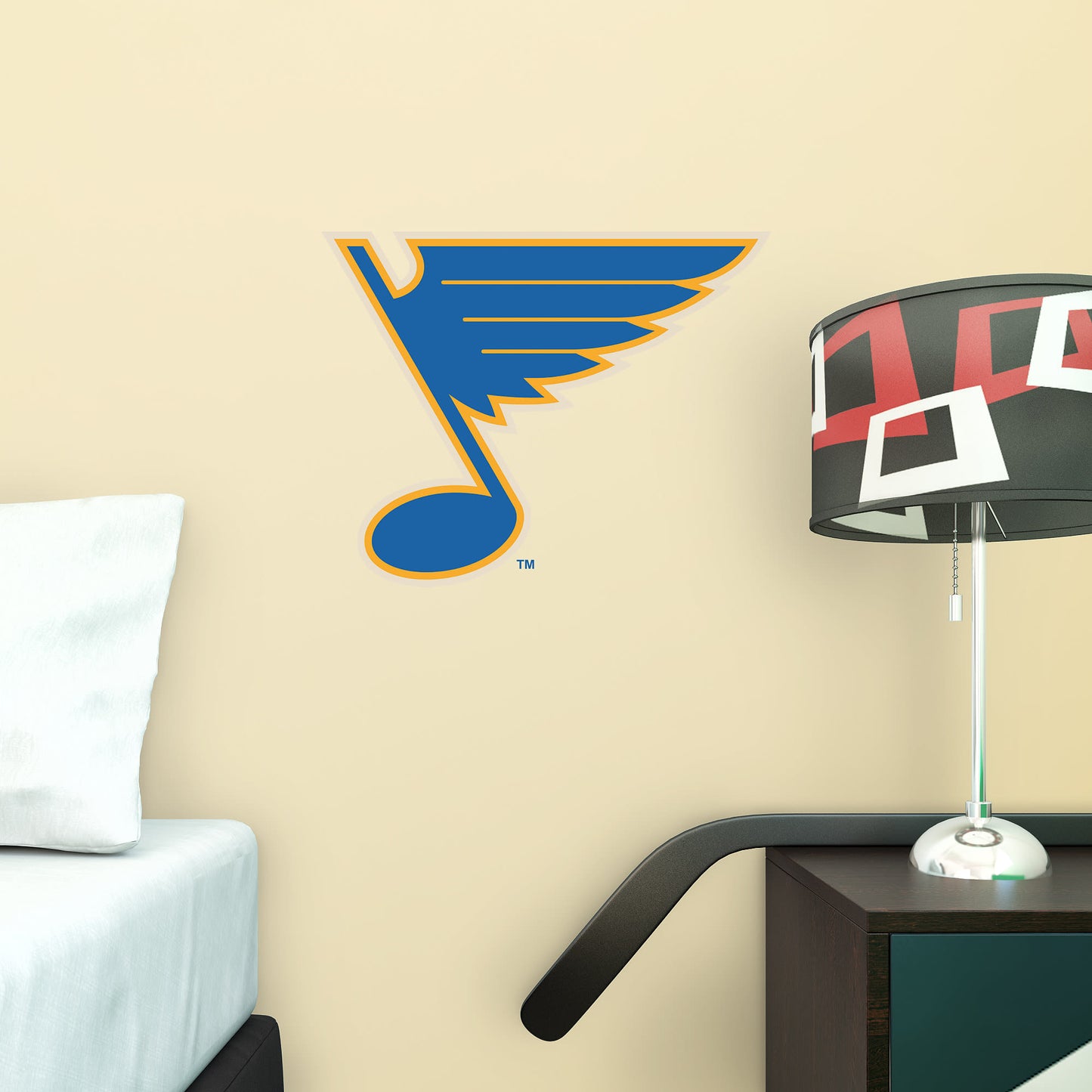 St. Louis Blues: 2017 Winter Classic Logo - Officially Licensed NHL Removable Wall Decal