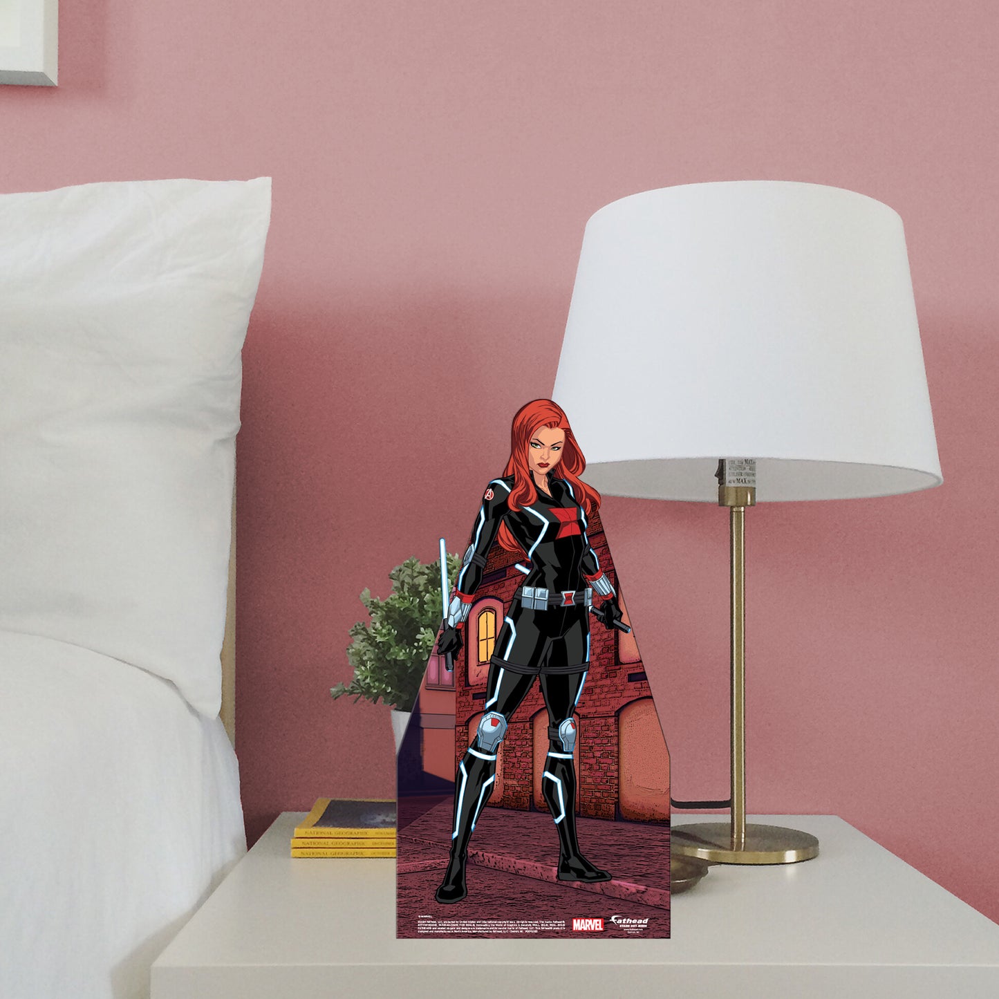 Avengers: BLACK WIDOW Mini   Cardstock Cutout  - Officially Licensed Marvel    Stand Out