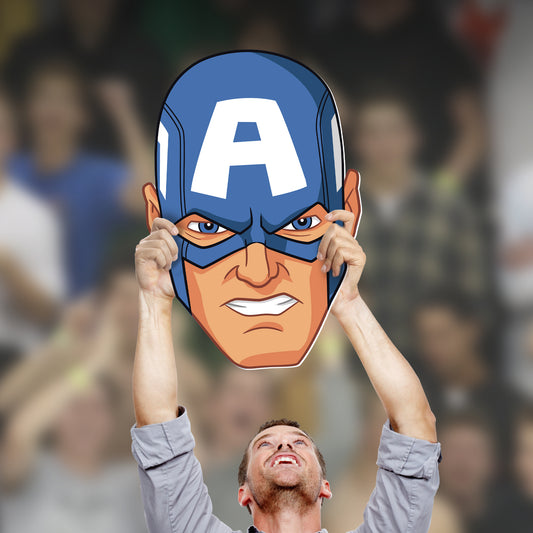 Avengers: Captain America    Foam Core Cutout  - Officially Licensed Marvel    Big Head