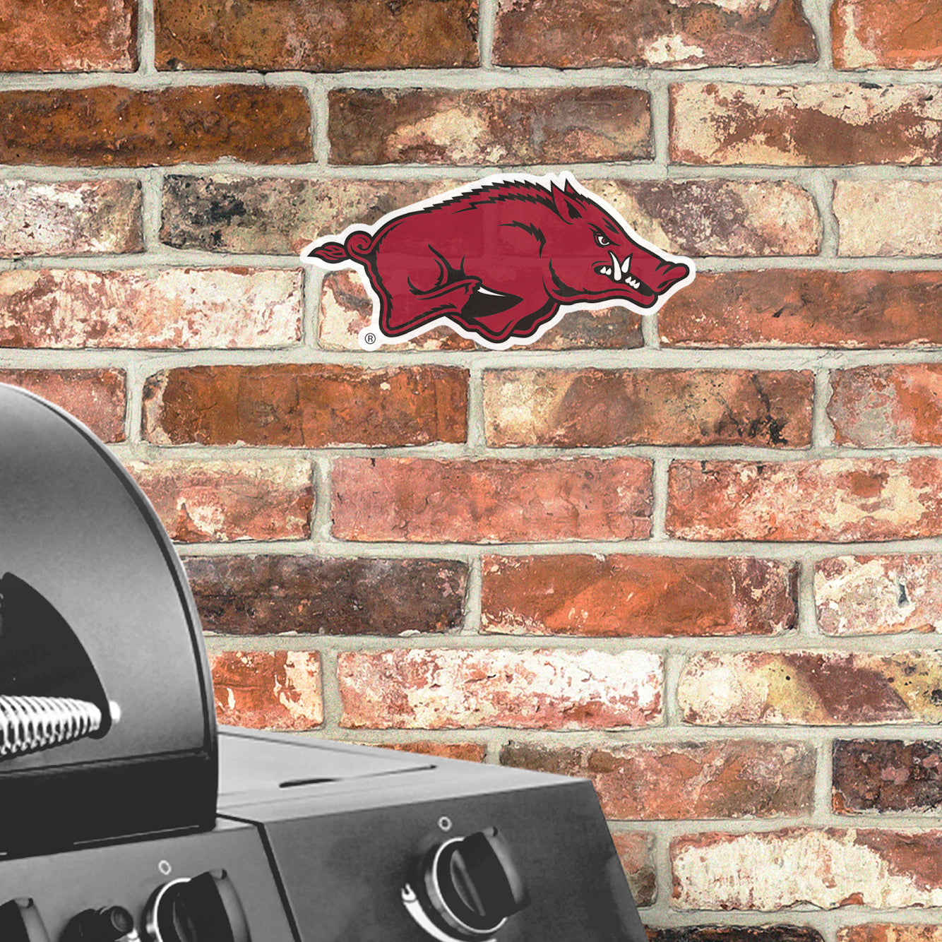 Vinyl Decals Razorbacks Arkansas Razorbacks - Logo - Outdoor Wall Decals - Official NCAA - Scr ...