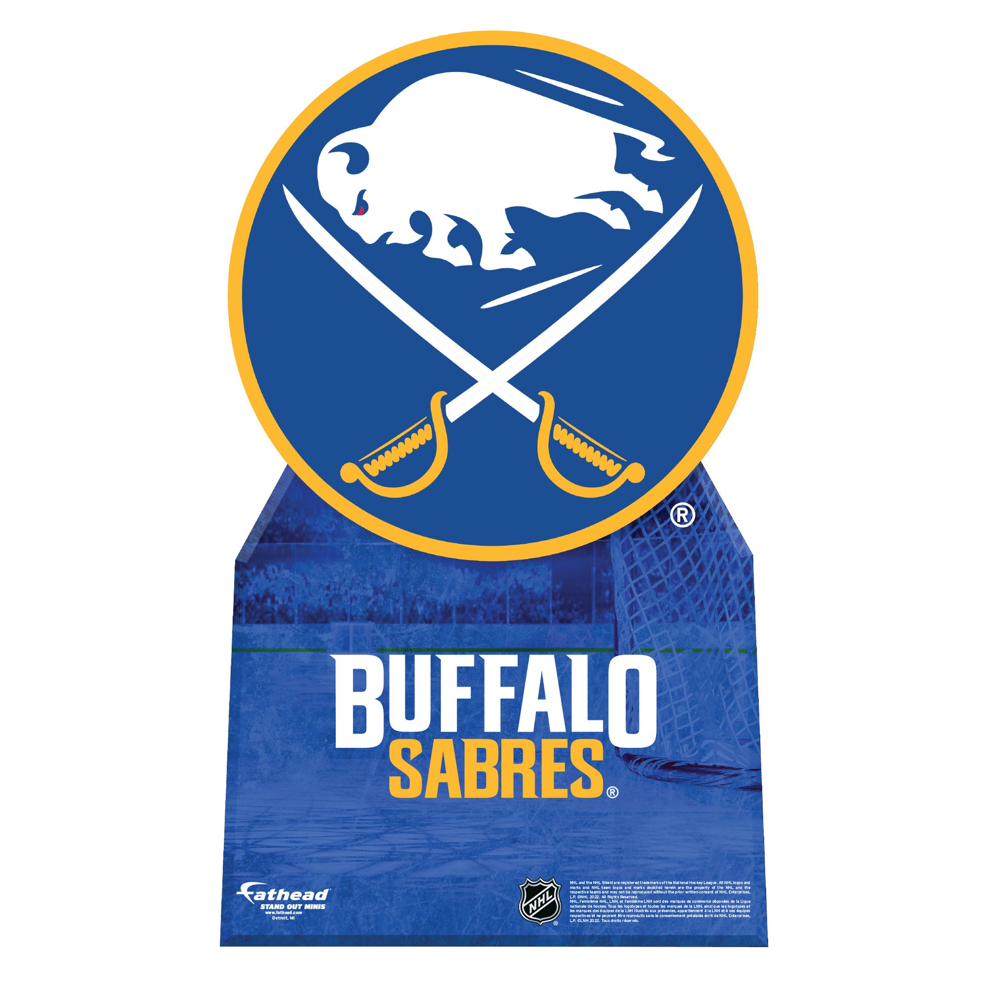 Buffalo Sabres: 2022 Logo Foam Core Cutout - Officially Licensed NHL Big  Head
