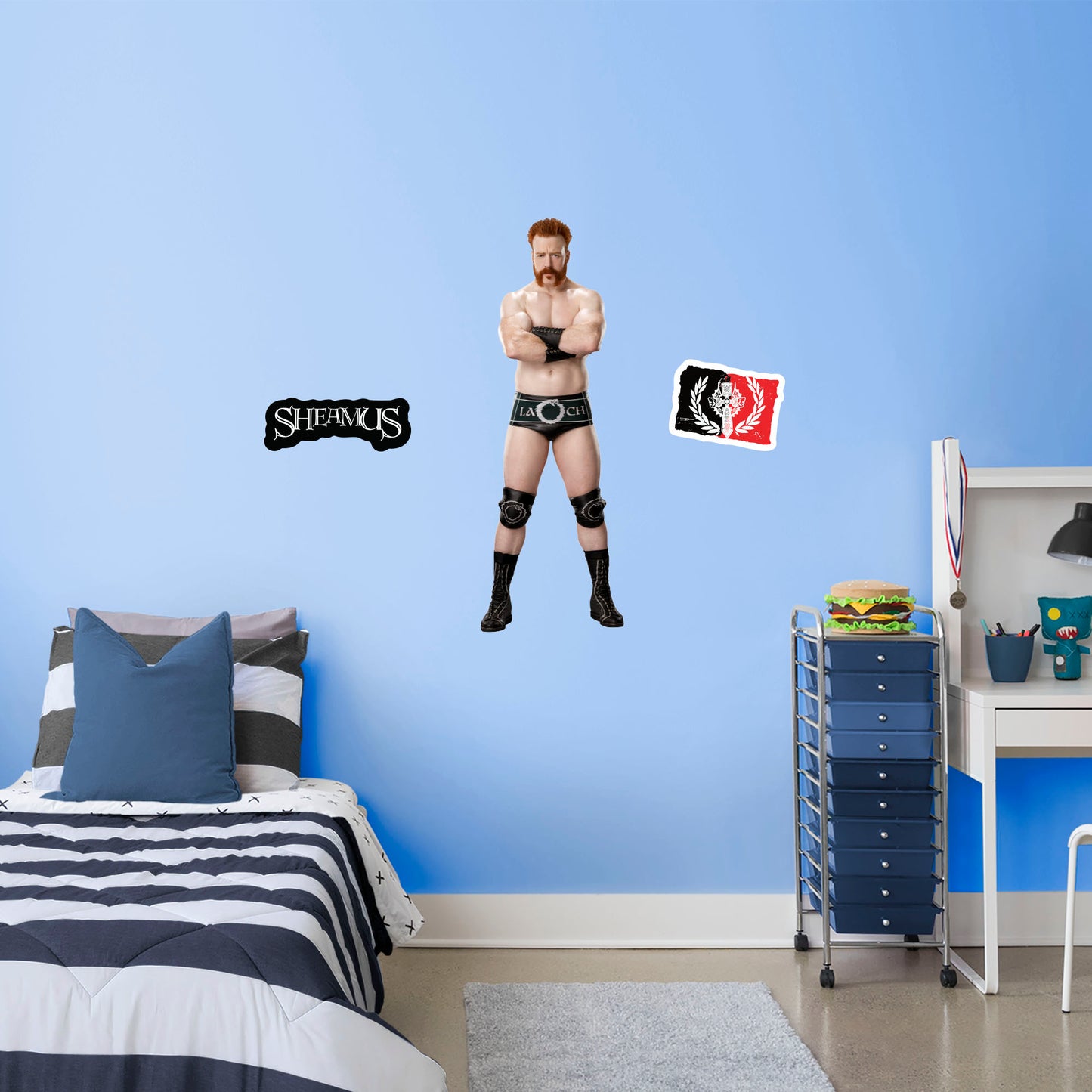 Sheamus         - Officially Licensed WWE Removable     Adhesive Decal