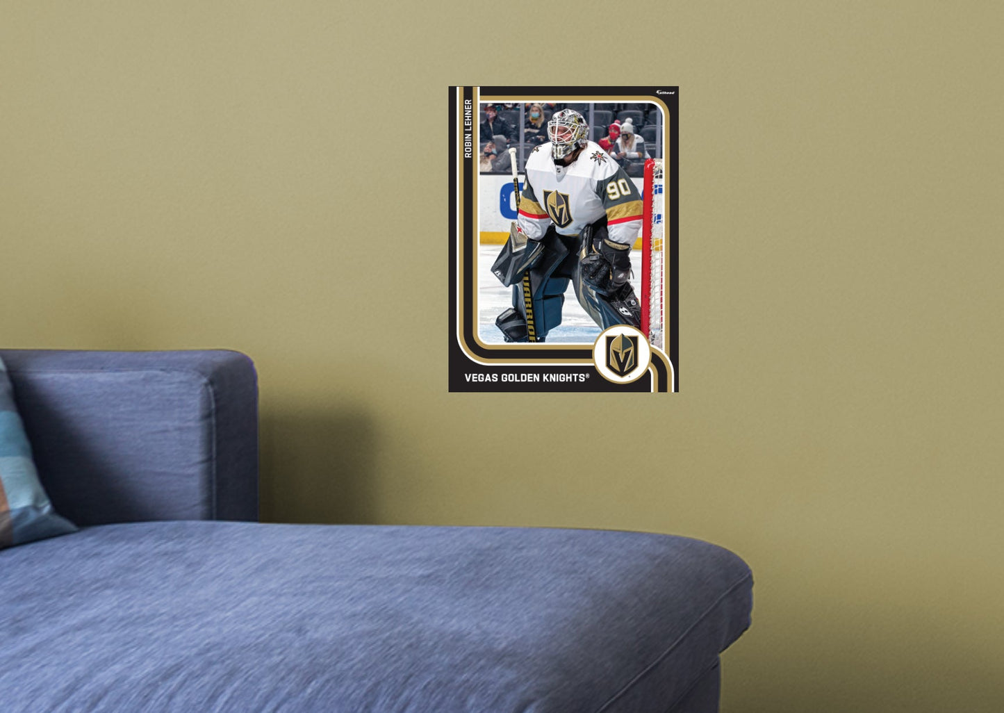 Vegas Golden Knights: Robin Lehner Poster - Officially Licensed NHL Removable Adhesive Decal