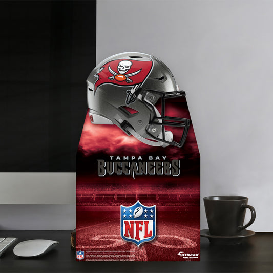 Tampa Bay Buccaneers:   Helmet  Mini   Cardstock Cutout  - Officially Licensed NFL    Stand Out