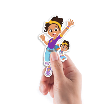 Meekah Minis        - Officially Licensed Blippi Removable     Adhesive Decal
