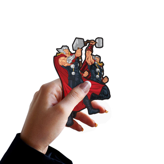Sheet of 5 -Avengers: THOR Minis        - Officially Licensed Marvel Removable    Adhesive Decal