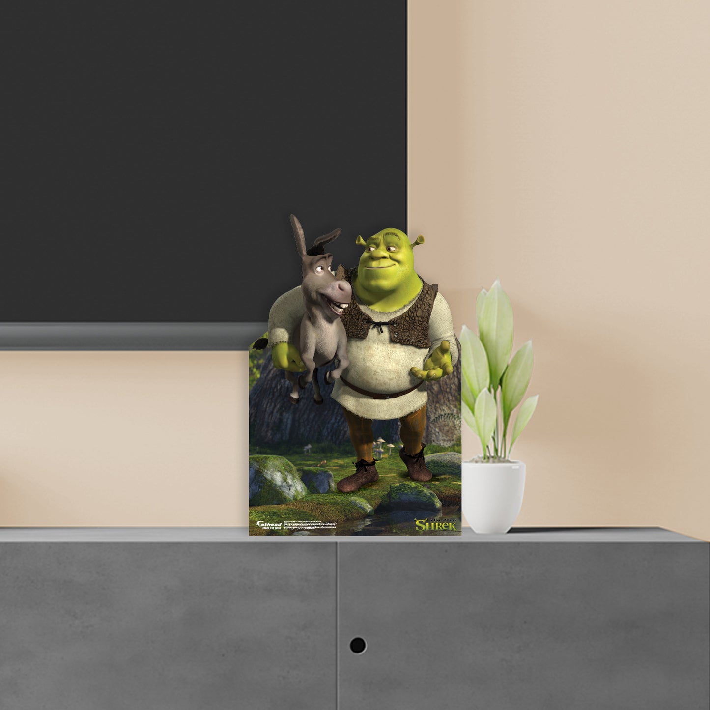 Shrek: Donkey & Shrek Mini   Cardstock Cutout  - Officially Licensed NBC Universal    Stand Out