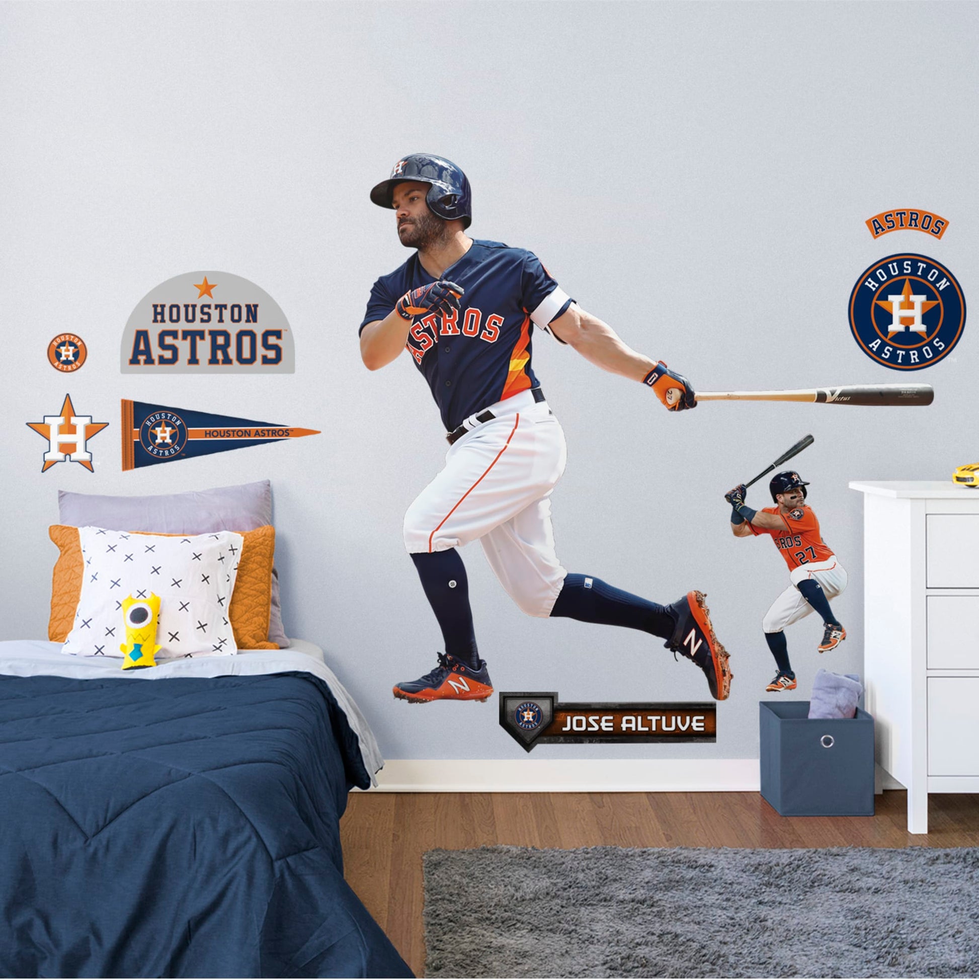 Houston Astros Coaster Set Jersey Style CO - Sports Fan Shop
