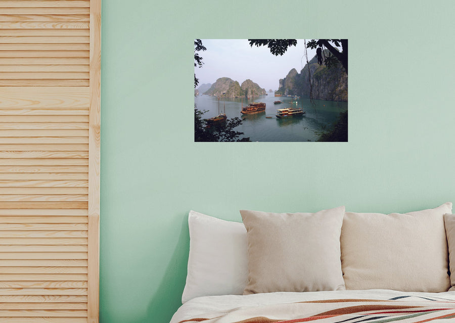 Popular Landmarks: Thailand Realistic Poster - Removable Adhesive Decal