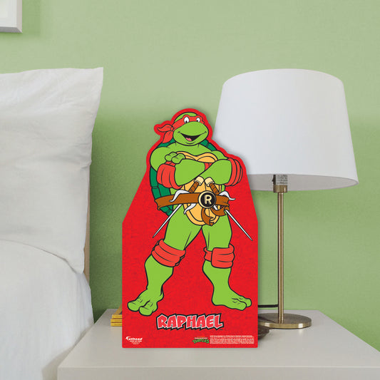 Teenage Mutant Ninja Turtles: Raphael Mini Cardstock Cutout - Officially Licensed Nickelodeon Stand Out