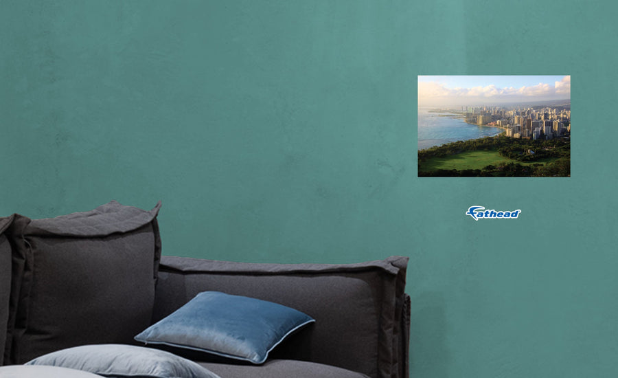 Generic Scenery: A New World Poster - Removable Adhesive Decal