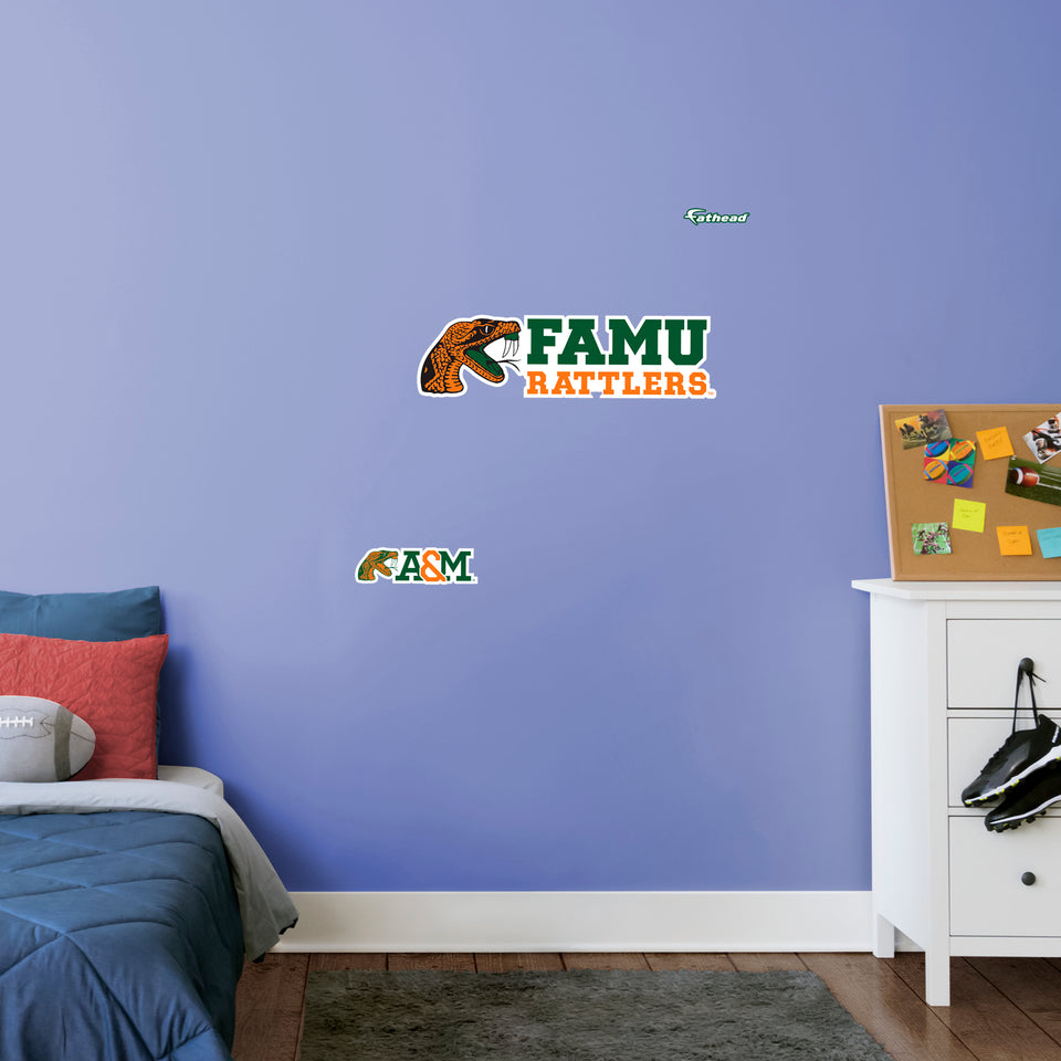 X-Large Logo + 2 Decals (38"W x 11"H)