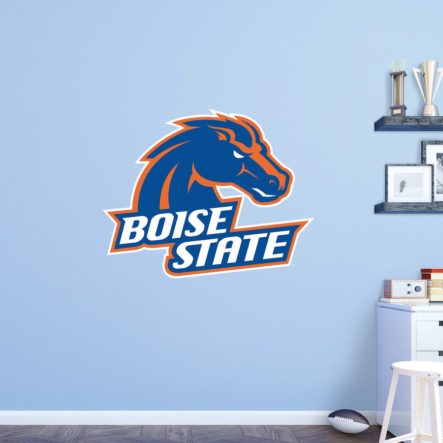 Boise State Broncos - RealBig Logo Collection - Official NCAA - Reusable Vinyl Wall Decals