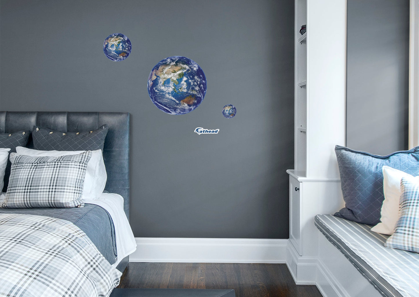 Planets: Earth RealBig - Removable Adhesive Decal