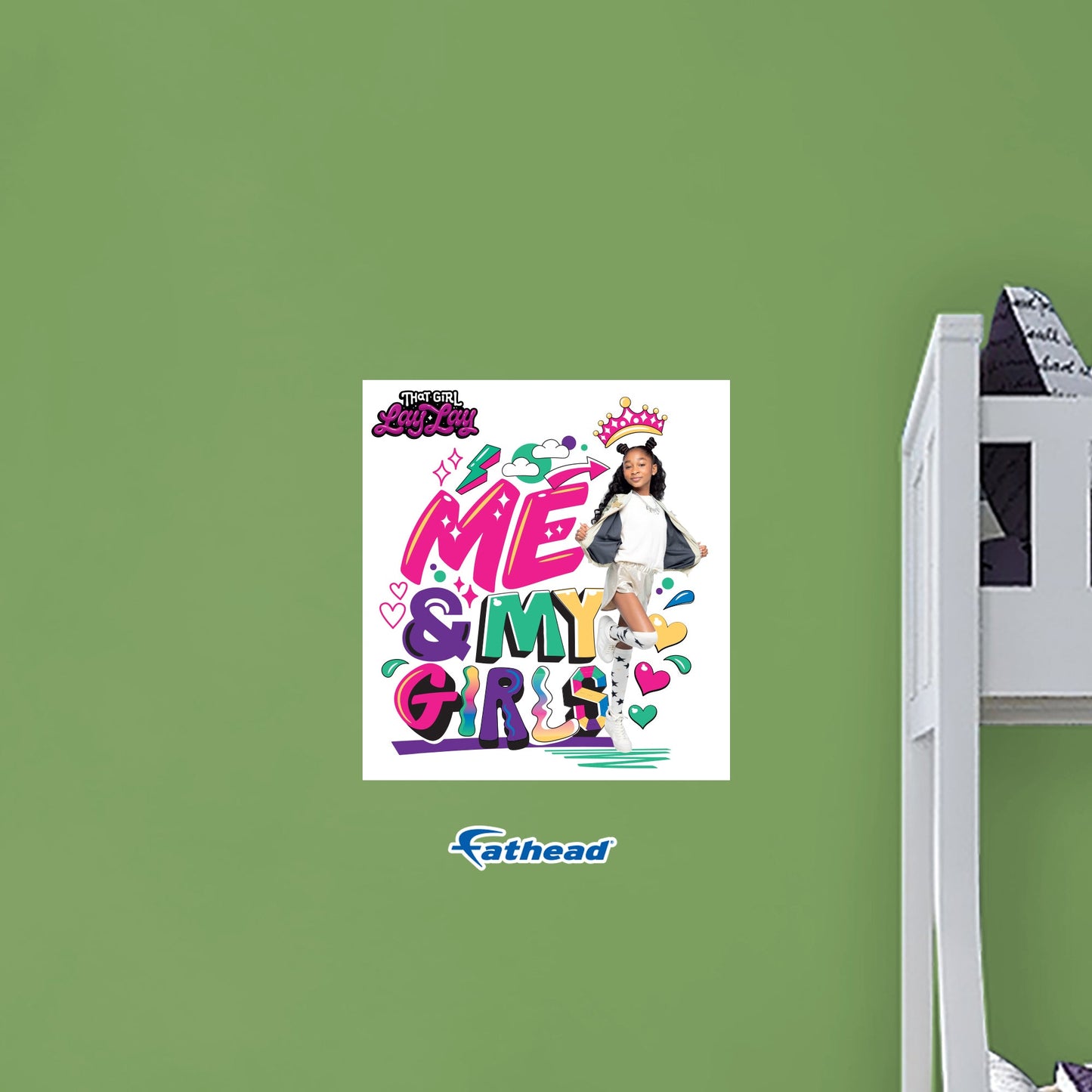 That Girl Lay Lay: Me & My Girls Poster - Officially Licensed Nickelodeon Removable Adhesive Decal
