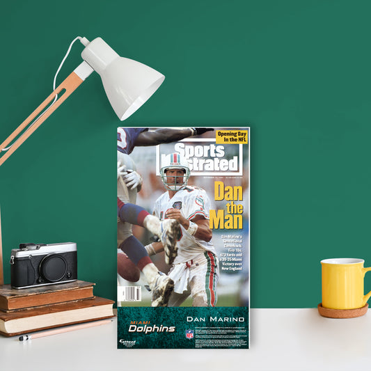 Miami Dolphins: Dan Marino September 1994 Sports Illustrated Cover  Mini   Cardstock Cutout  - Officially Licensed NFL    Stand Out
