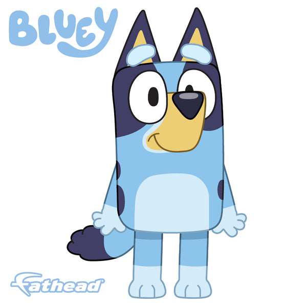 Bluey: Bluey RealBig - Officially Licensed BBC Removable Adhesive Deca ...