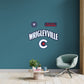Chicago Cubs:   Wrigleyville City Connect Logo        - Officially Licensed MLB Removable     Adhesive Decal