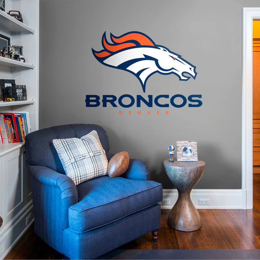 Denver Broncos: Logo - Officially Licensed NFL Transfer Decal