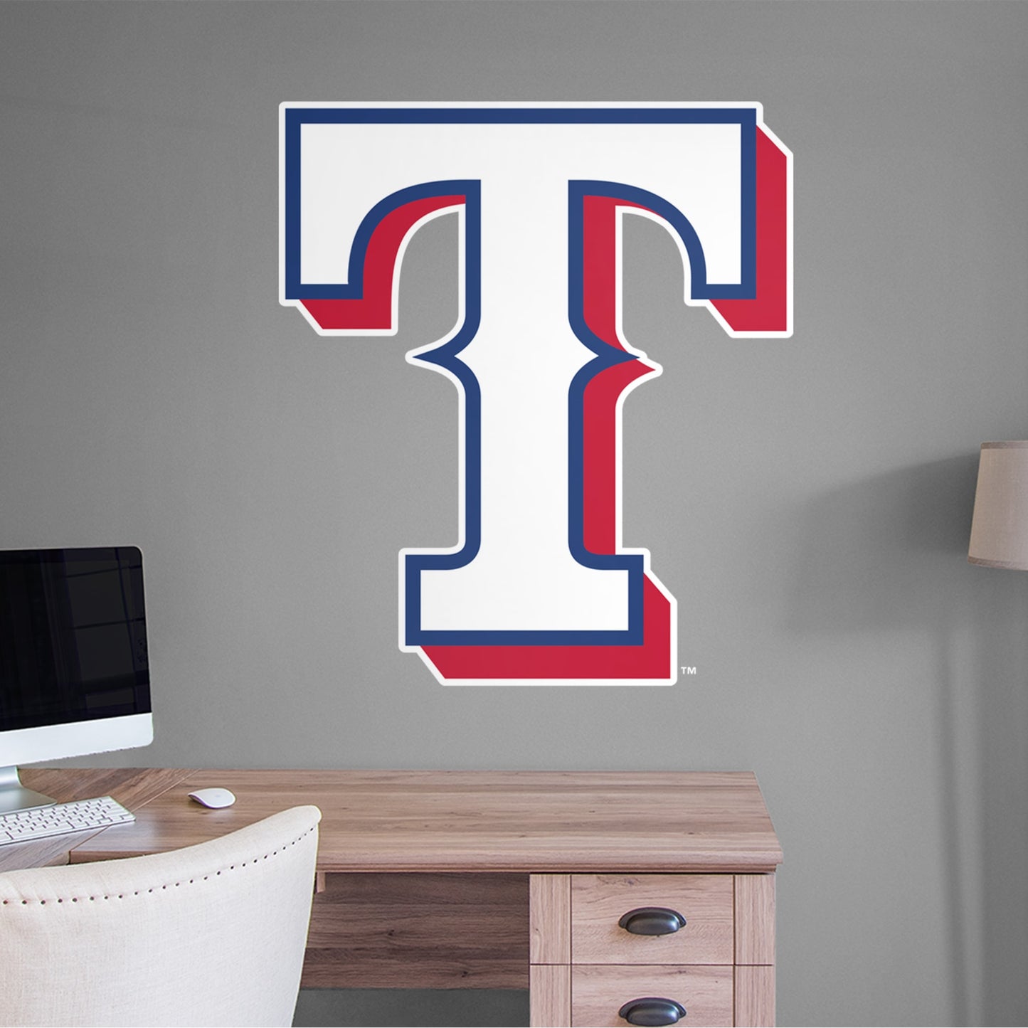 Texas Rangers: Alternate Logo - Officially Licensed MLB Removable Wall Decal