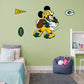 Green Bay Packers: Mickey Mouse - Officially Licensed NFL Removable Adhesive Decal