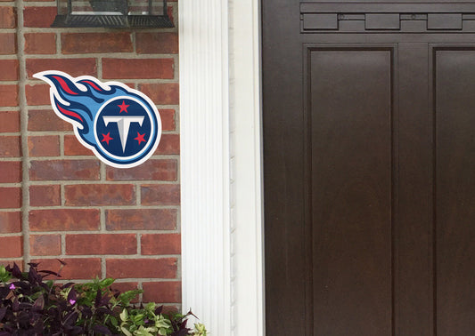 Tennessee Titans:  Alumigraphic Logo        - Officially Licensed NFL    Outdoor Graphic