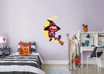 Halloween: Moon Icon        -   Removable Wall   Adhesive Decal