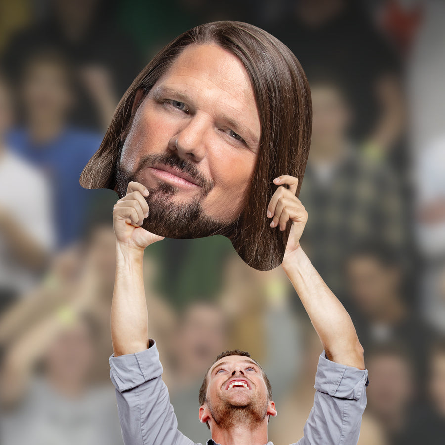 AJ Styles - Big Head - Official WWE - WWE - Foam Core Cutout