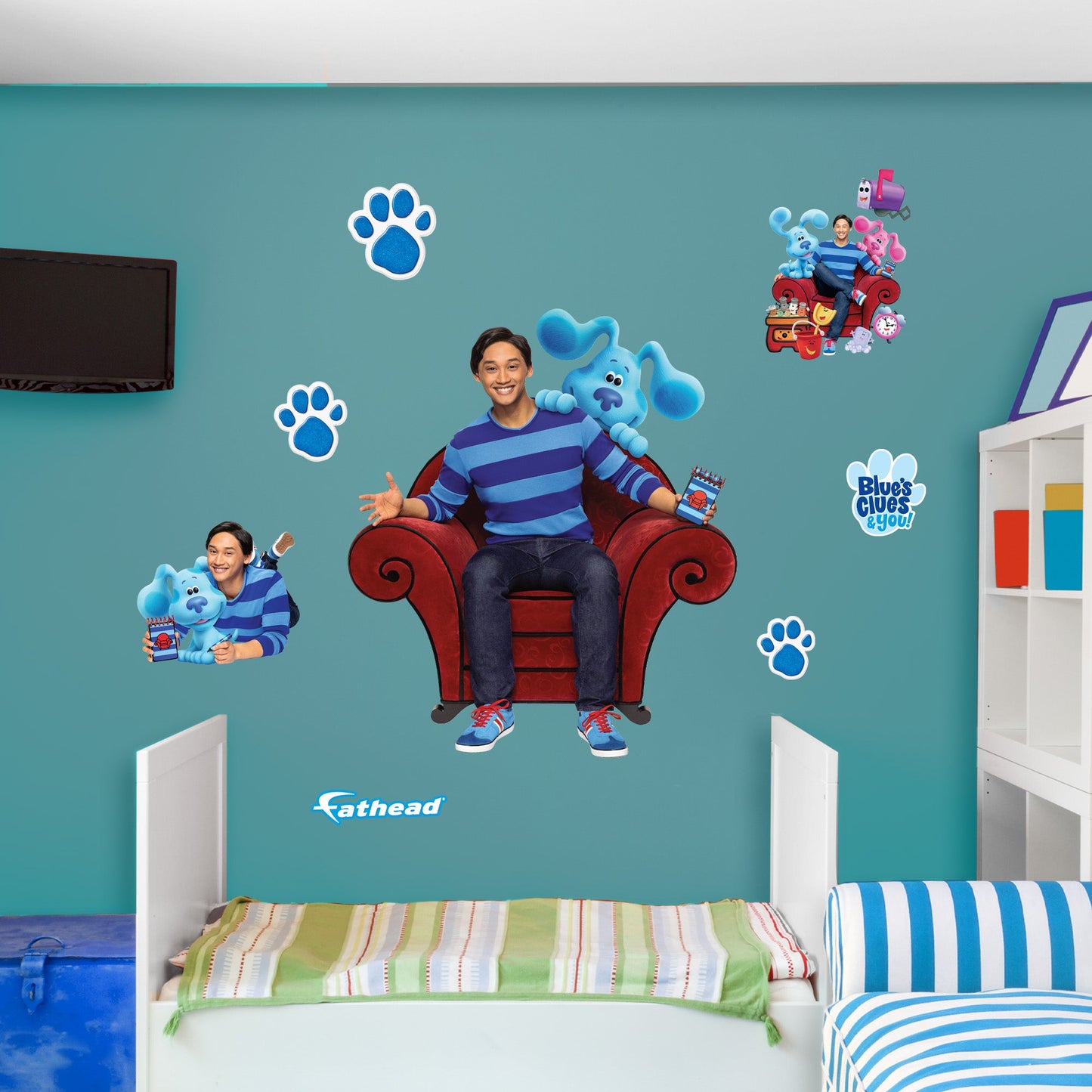 Blue's Clues: Josh RealBigs - Officially Licensed Nickelodeon Removable Adhesive Decal