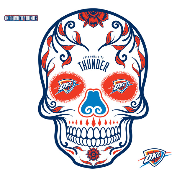 Fathead Oklahoma City Thunder 5-Piece Mini Alumigraphic Outdoor Decal Set