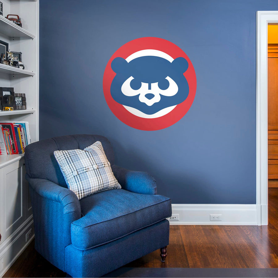 Chicago Cubs - RealBig Classic Logo Collection - Official MLB - Reusable Vinyl Wall Decals