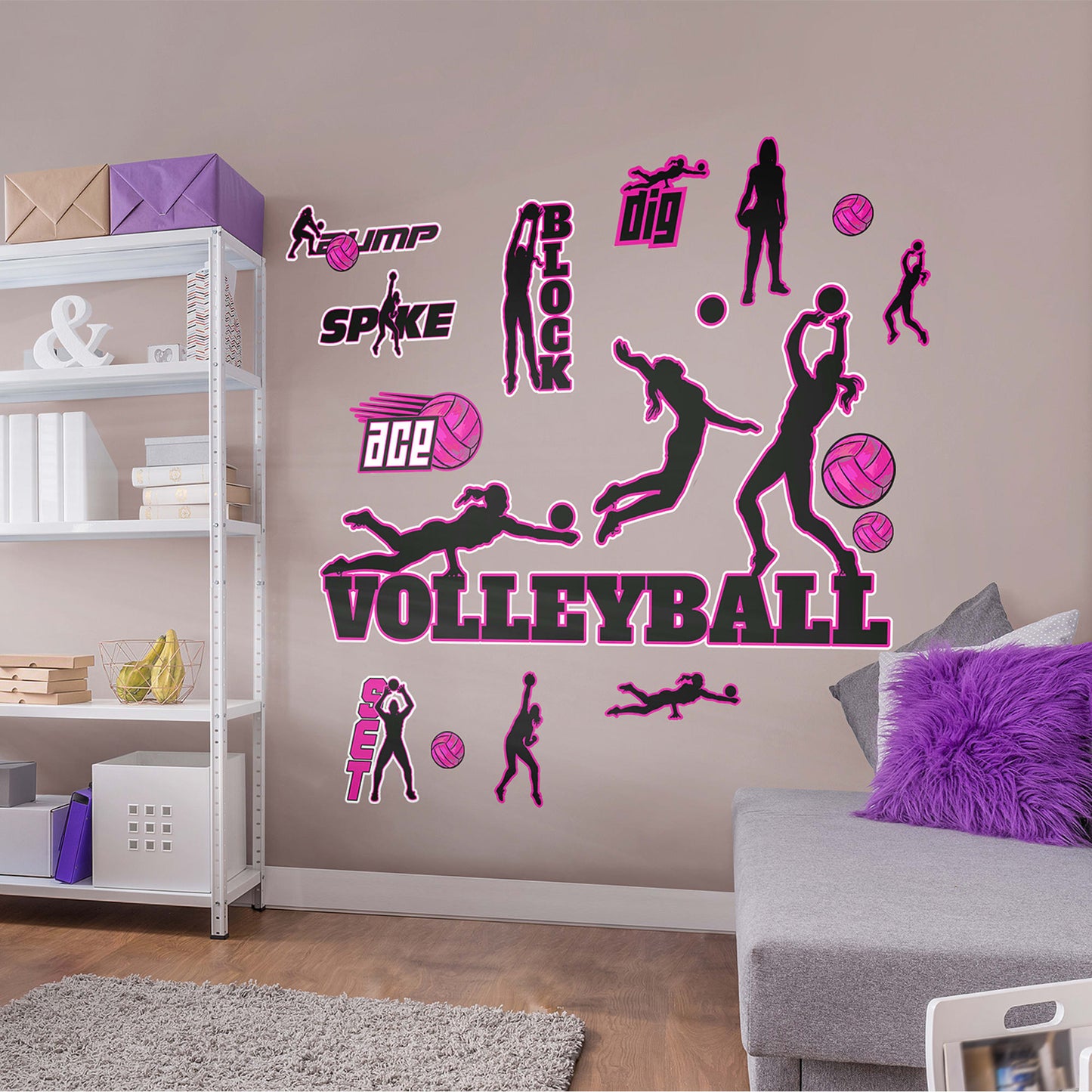 Volleyball: Collection - Removable Vinyl Decal