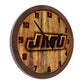 James Madison Dukes: Branded "Faux" Barrel Top Wall Clock - The Fan-Brand