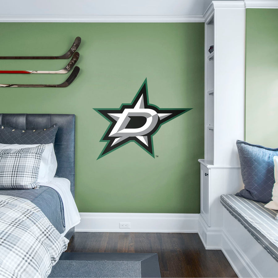 Dallas Stars - RealBig Logo Collection - Official NHL - Reusable Vinyl Wall Decals