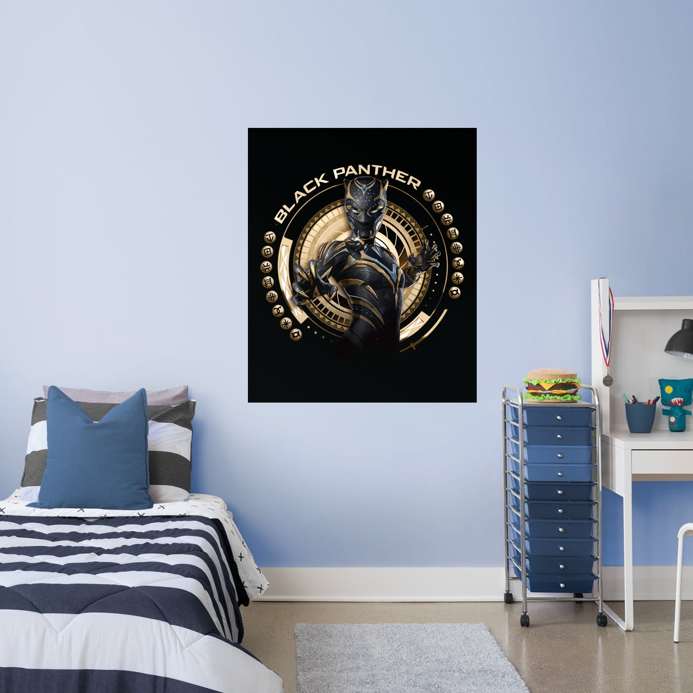 Black Panther Wakanda Forever: Black Panther Wakanda Forever Circle Po –  Fathead