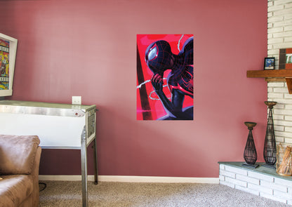 Spider-Man: Miles Morales : Into the Spiderverse Six Mural        - Officially Licensed Marvel Removable Wall   Adhesive Decal